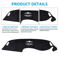 Non-Slip Dash Mat Dashboard Cover Suitable For Honda ZRV ZR-V 2022-2024 HR-V