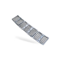 Front Grille Mesh Insert Cover Kit Suitable For Jeep Grand Cherokee 2014-2016