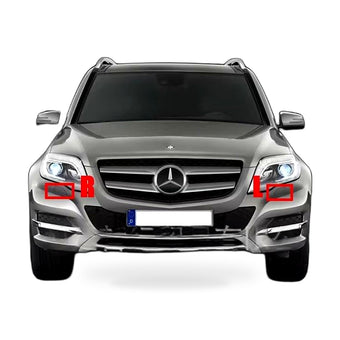 compare product Headlight Washer Cover Suitable for Mercedes GLK X204 C-Class W204 13-15 11-14