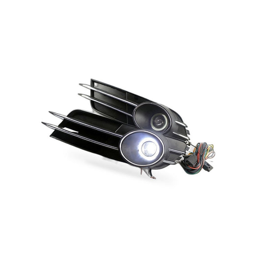 Fog Light Grille Frame with Lens Suitable for Audi A6L 2013-2015 Front