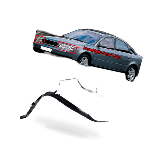 Headlight Sealing Cover Trim Ring Gasket Suitable for Audi A6 C5 2002-2005