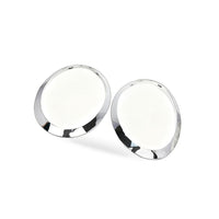 Headlight Trim Chrome Frame Suitable for BMW Mini F55 F56 F57 Gloss Black Left - BD1