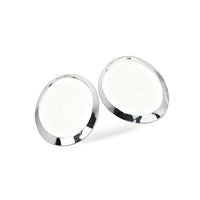 Headlight Trim Chrome Frame Suitable for BMW Mini F55 F56 F57 Gloss Black Left - BD2
