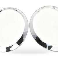 Headlight Trim Chrome Frame Suitable for BMW Mini F55 F56 F57 Gloss Black Left - XQ1