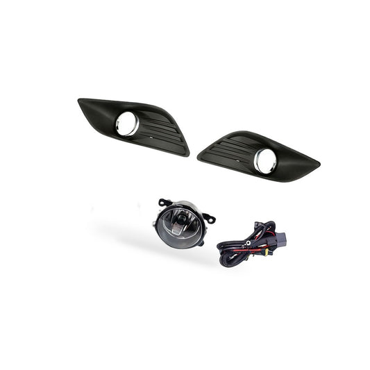 Fog Light Frame Wiring Harness Kit Suitable for Ford Focus 2009-2011 2 Pieces