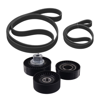 compare product Belt Tensioner Pulley Drive Belt Kit Suitable For BMW E46 E39 E38 X5 E53 Z3 E36