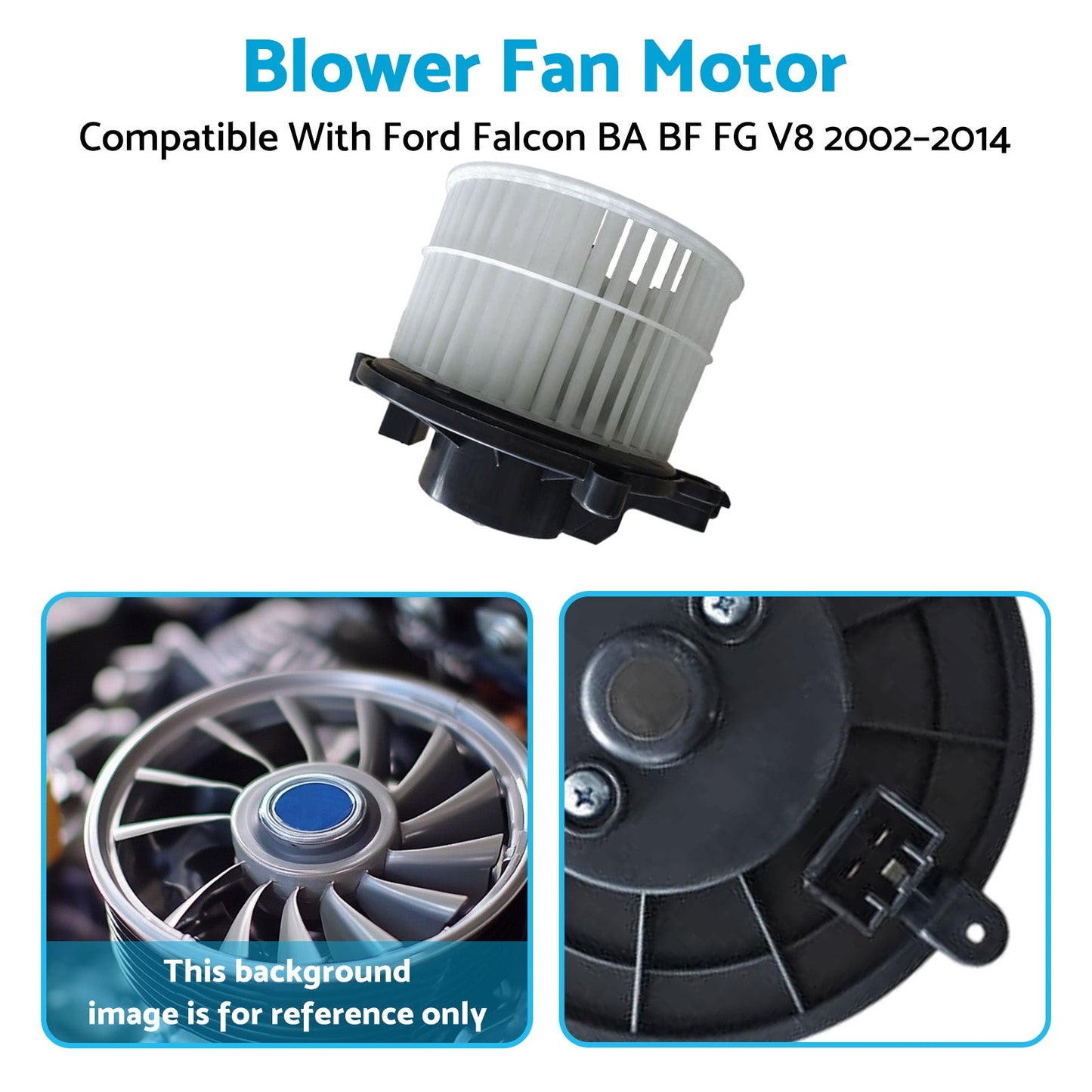 HVAC Blower Fan Motor Dashboard Suitable For Ford Falcon BA BF FG 6Cyl V8 02-14