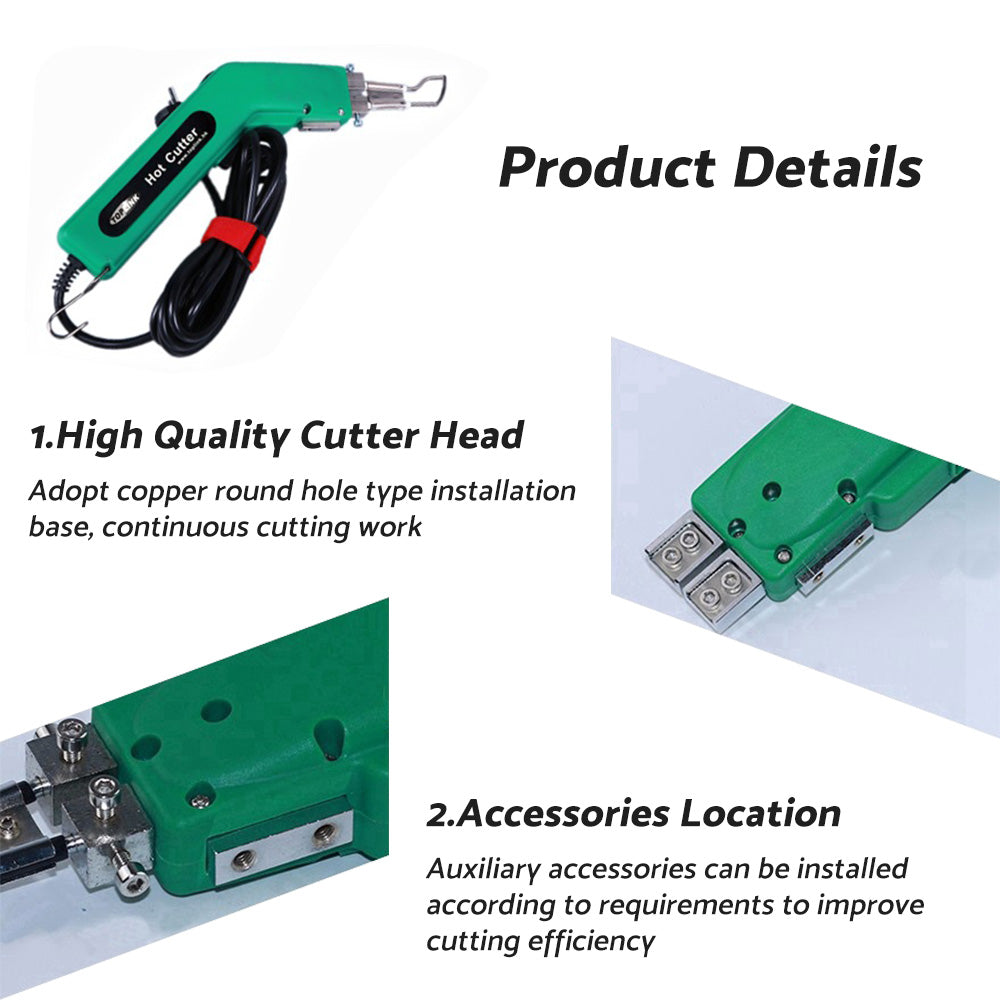 {{ 100W HOT KNIFE ROPE CUTTER FOR CUTTING ROPE AND WEBBING MARINE INDUSTRIAL }} - Buy Car Parts Online at {{ Kaka Auto Parts }}.