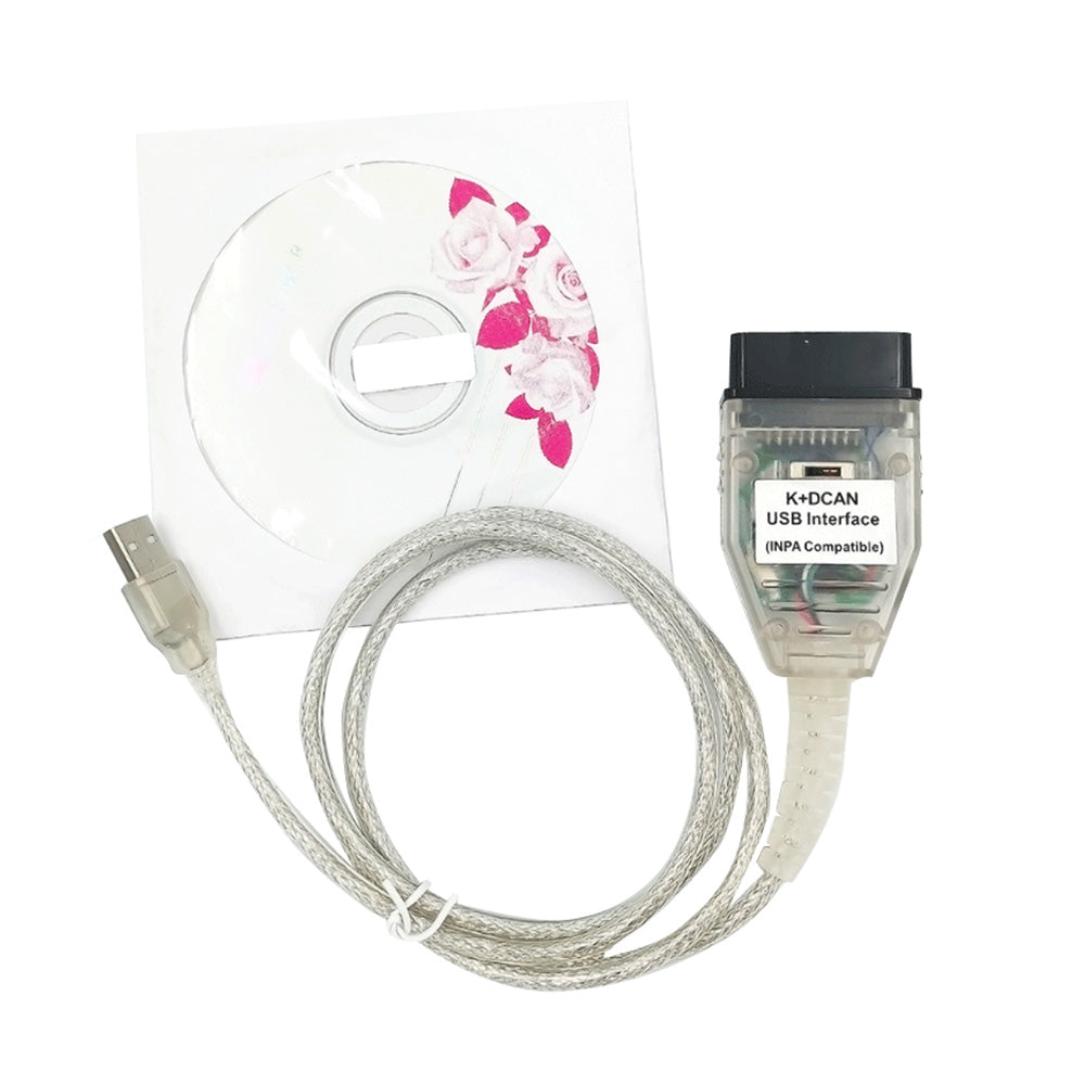 Diagnostic Connector Cable USB Interface Suitable For BMW INPA K+CAN K DCAN