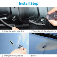 2x Windscreen Washer Jet Nozzle Suitable For Holden Commodore VR VT VX VY VZ 1993¡§C2007