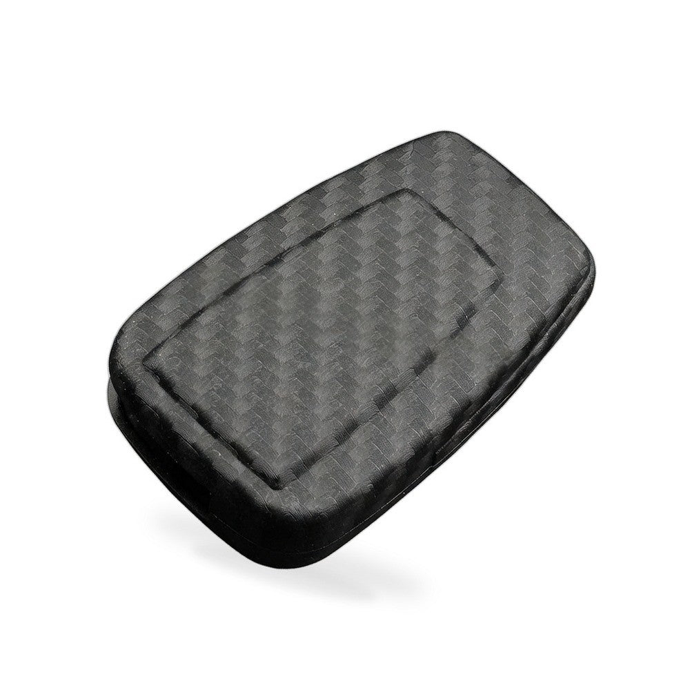 Carbon Fiber Silicone Key Fob Cover Suitable for Toyota Camry Corolla RAV4 Yaris