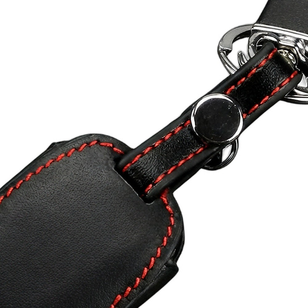 Eco Leather Key Fob Cover Suitable for Honda Fit Accord 2+1 Button Protection
