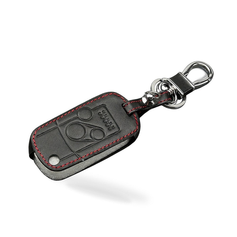 Smart Key Fob Cover Suitable for Honda Civic Accord Spirior 3 Button Leather