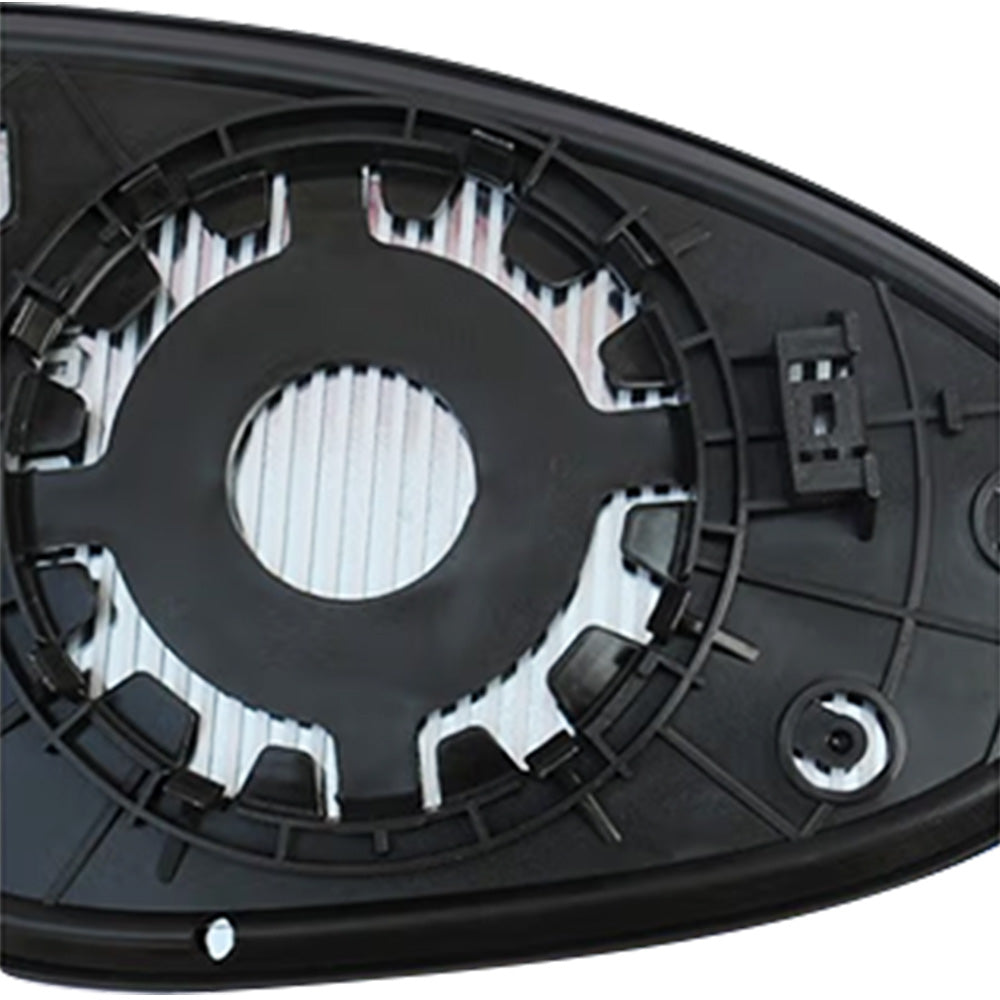 Left Mirror Glass Heated Convex With Base Suitable For Holden Barina 2011-Onward