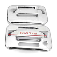 Door Handle Cover Trim Outer Bowl Chrome Suitable for Ford F-150 Raptor - ZT2