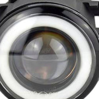 LED Angel Eye Fog Light Cover Suitable for Mitsubishi Outlander 2016-2018 White - XQ1