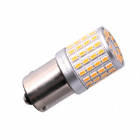 PY21W 1156 Amber LED Turn Signal Globes Suitable for Universal Vehicles 12V - BD2