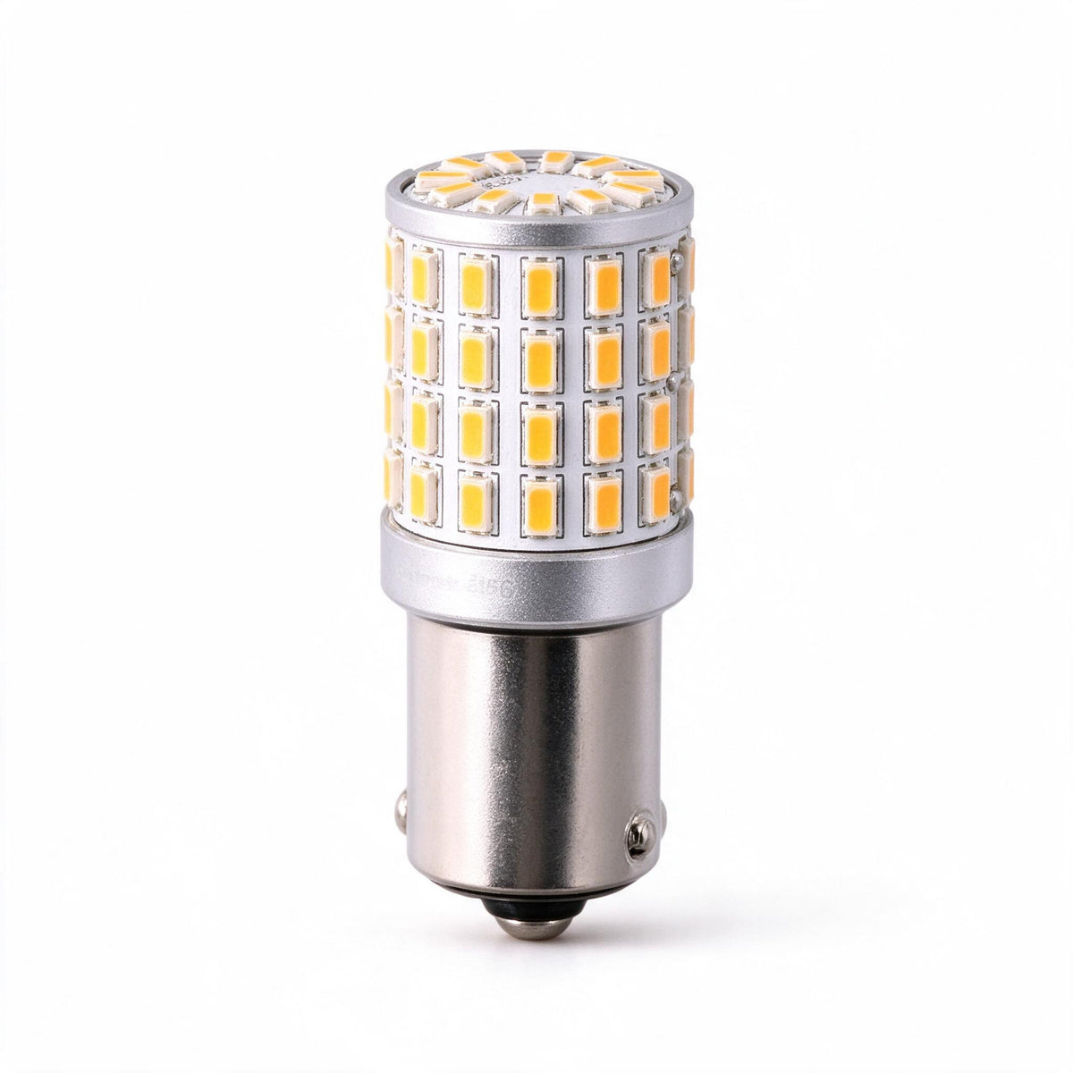 PY21W 1156 Amber LED Turn Signal Globes Suitable for Universal Vehicles 12V - ZT2