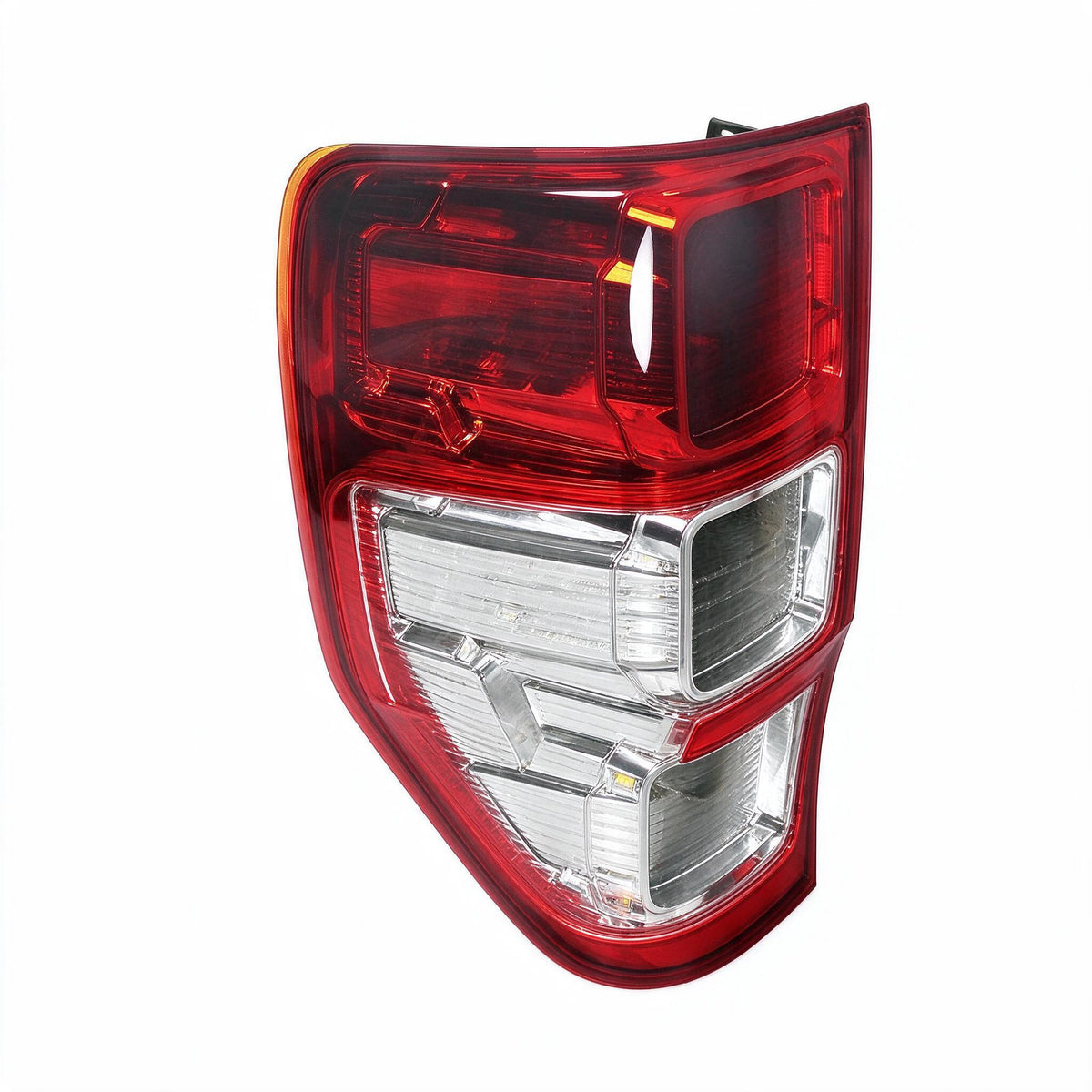 Chrome Tail Light Assembly LH RH with LED Globes Suitable for Ford Ranger Ute - BD1