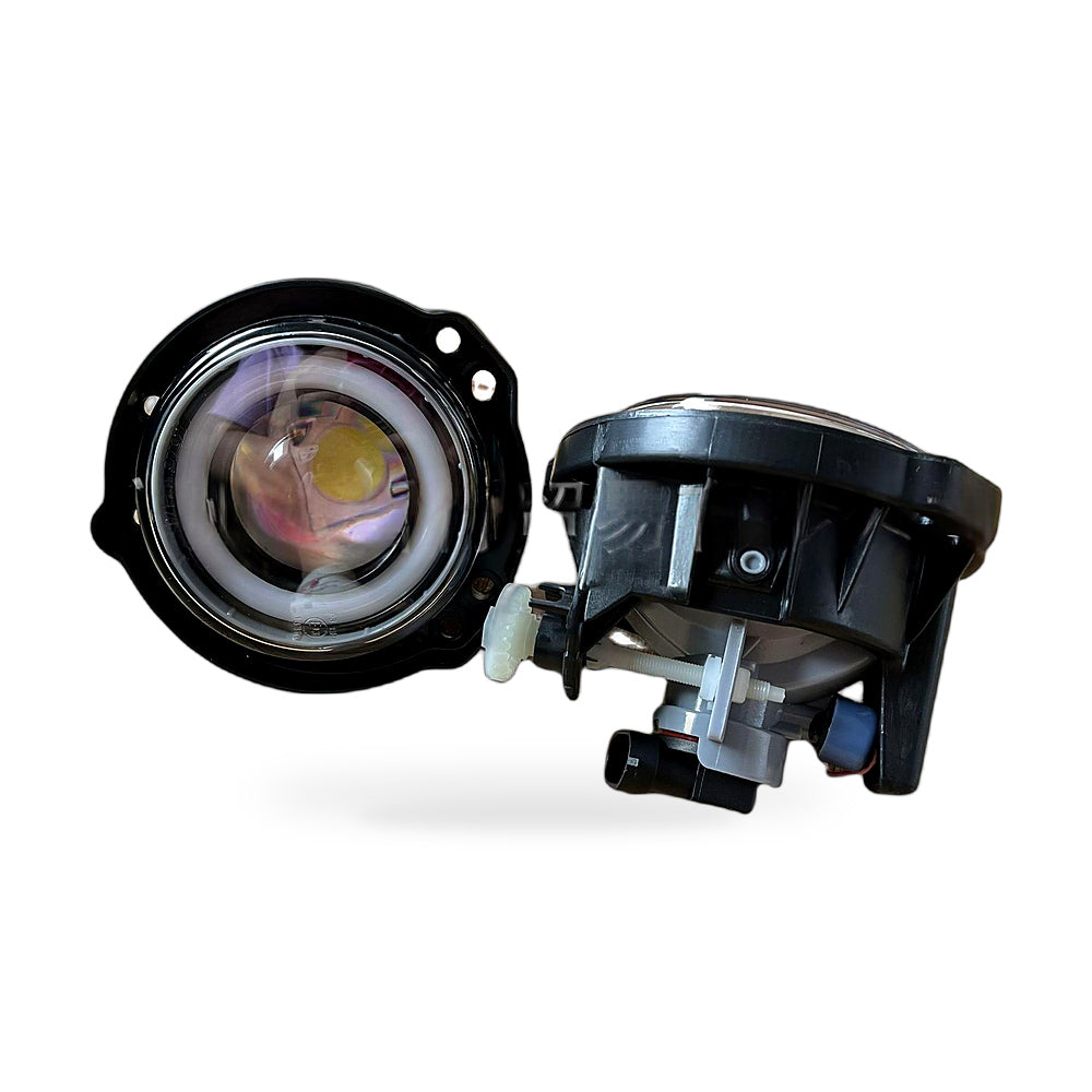 LED Fog Light Angel Eye White Lens Suitable for Toyota Avanza 2012-2019 Daytime - ZT2