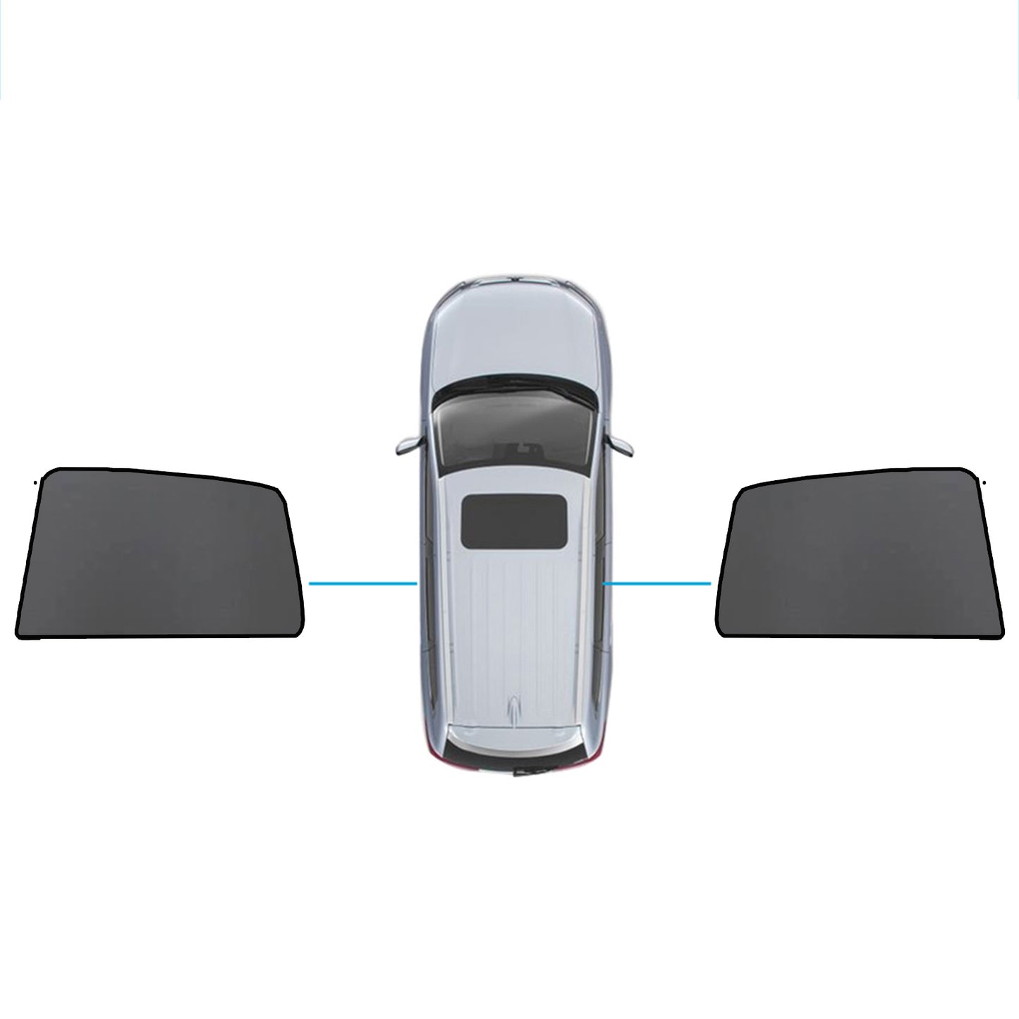 {{ Car Window Sun Shades Magnetic Mesh Sun Blind Suitable for BMW X3 F97 2017-On }} - Buy Car Parts Online at {{ Kaka Auto Parts }}.