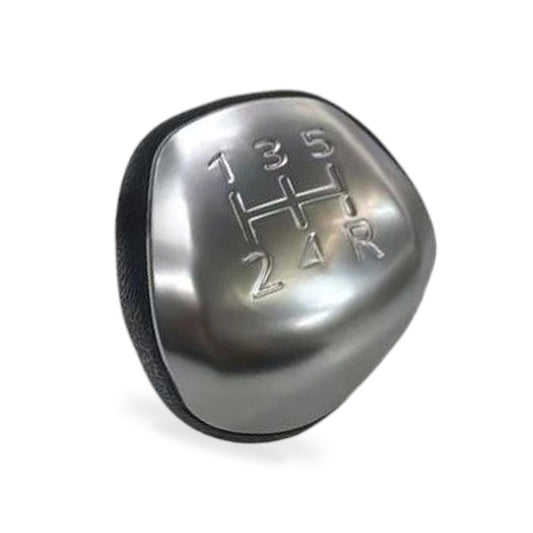 5 Speed Gear Shift Knob Silver Suitable for Ford Ranger BT50 Mazda BT-50
