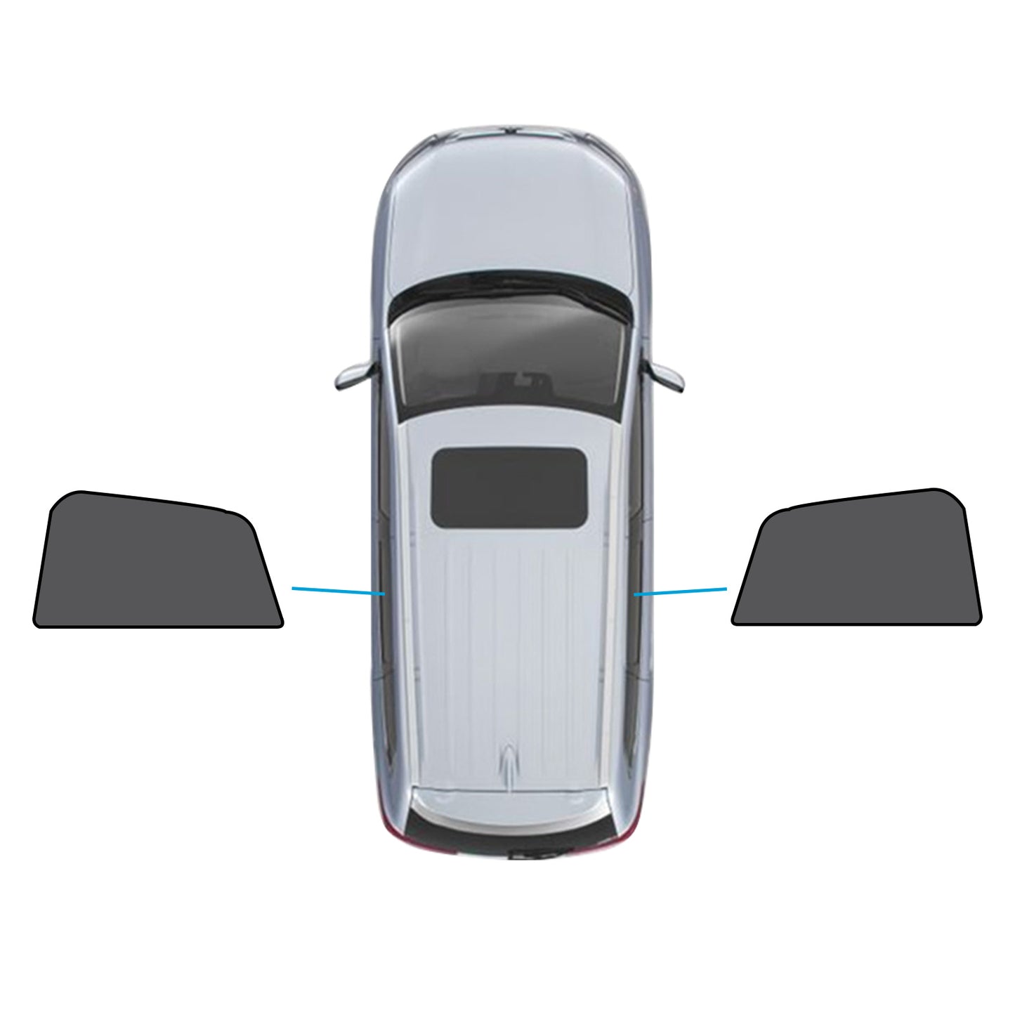 {{ 2x Car Window Shades Suitable for Mazda CX5 1st Gen KE 12-17 UVA Protection }} - Buy Car Parts Online at {{ Kaka Auto Parts }}.