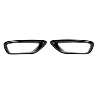 2x Front Fog Light Lamp Frame Covers Suitable For Jeep Grand Cherokee 2014-2016