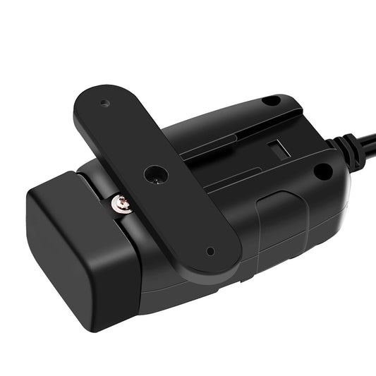 Dual USB Port Motorcycle Fast Charger Socket Suitable For Motorcycles - With LED Voltmeter Display & ON/OFF Switch