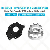 Billet Oil Pump Gears and Backing Plate Suitable for Ford Falcon BA BF FG 4.0L