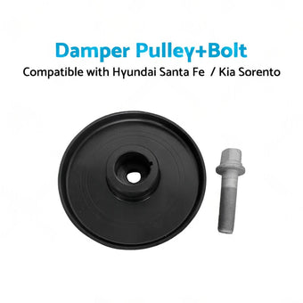 compare product Harmonic Balancer Damper Pulley Suitable for Hyundai Santa Fe 2.2L