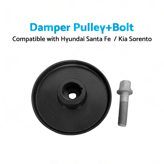 Harmonic Balancer Damper Pulley Suitable for Hyundai Santa Fe 2.2L
