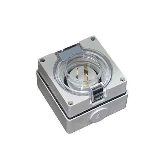 15A 3 Pin Power Inlet Suitable For Caravan Motor Home RV 250V Electrical Socket