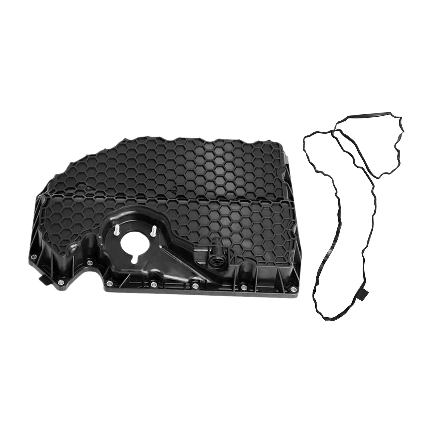 {{ Oil Sump Pan 06K103600R Plastic Suitable for VW Golf Passat Alltrack Arteon 2.0L }} - Buy Car Parts Online at {{ Kaka Auto Parts }}.