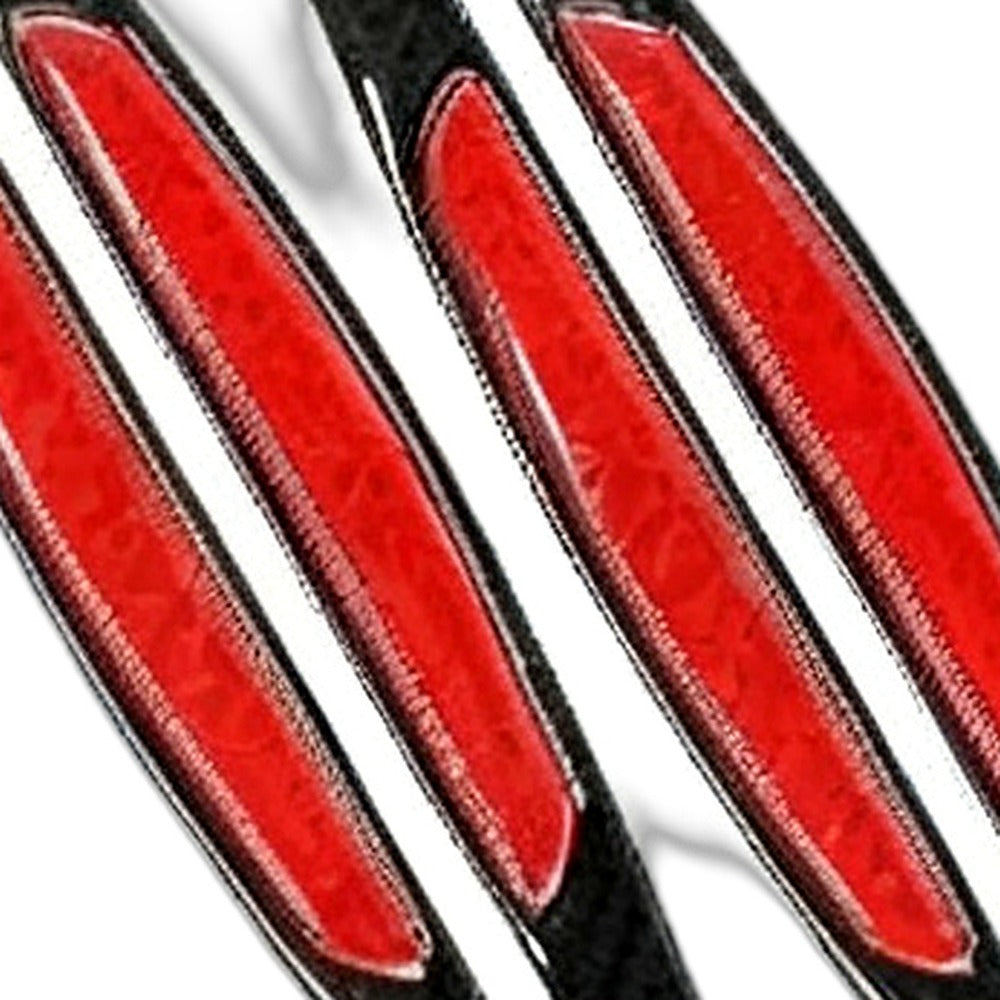 Reflective Carbon Fiber Car Door Edge Guard Bump Protector Sticker Suitable For Universal Use