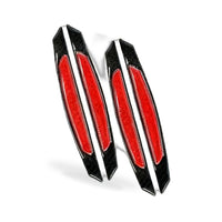 Reflective Carbon Fiber Door Edge Guard Bump Protector Sticker