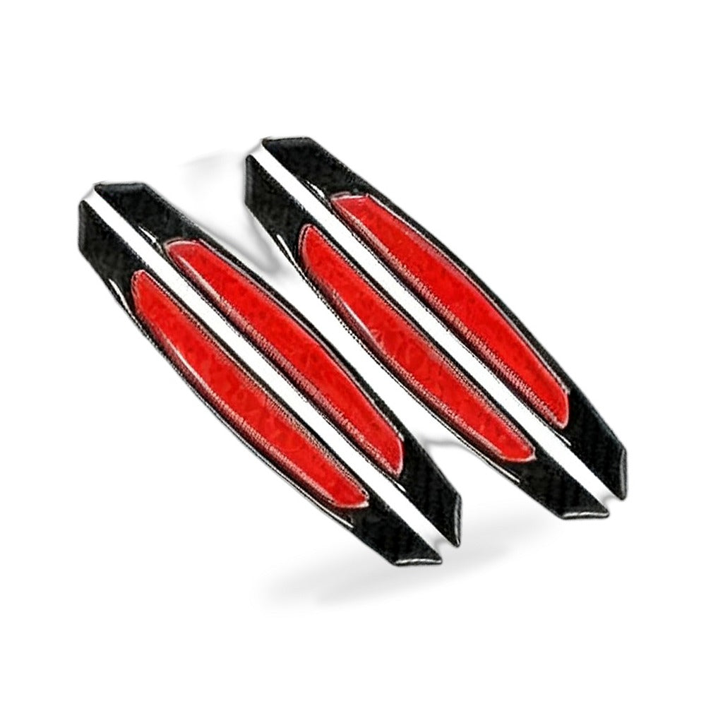Reflective Carbon Fiber Door Edge Guard Bump Protector Sticker