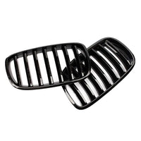 {{ Front Bumper Kidney Grill Grille Gloss Suitable For BMW E70 X5 E71 X6 2007-2013 }} - Buy Car Parts Online at {{ Kaka Auto Parts }}.