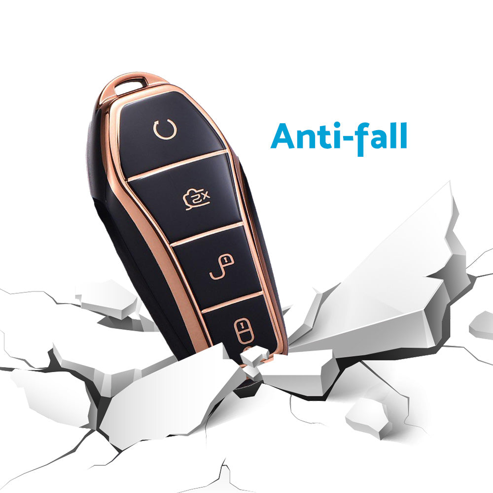 {{ Remote Key Fob Cover Protector Car Key Case Suitable For BYD Atto 3 Accessories Durable }} - Buy Car Parts Online at {{ Kaka Auto Parts }}.