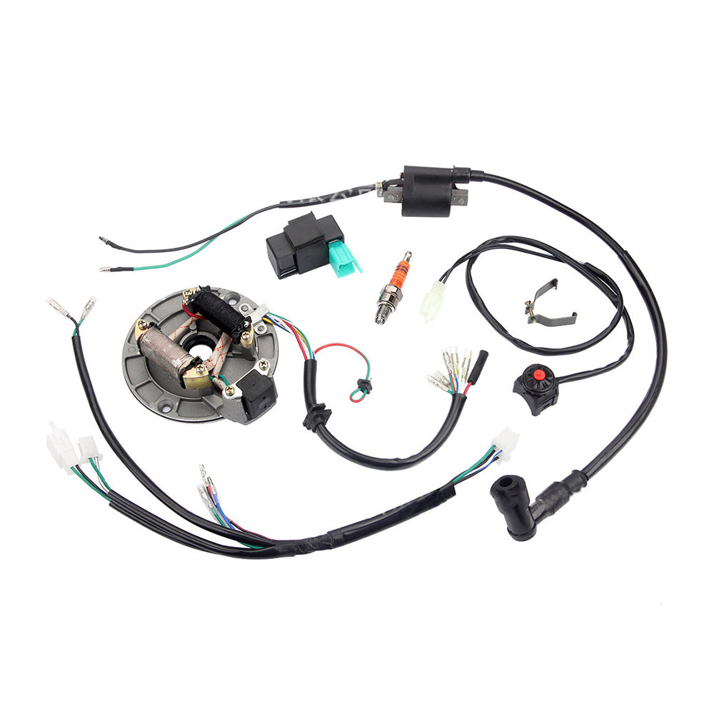 Wire Harness With Coil & Magneto Suitable For 50cc-125cc Dirt, Pit & Trail Bikes