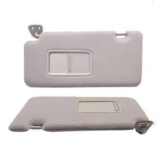 compare product 2x Sun Visor Left & Right Side Grey Suitable For Nissan Tiida 2004-2011 Sunshade