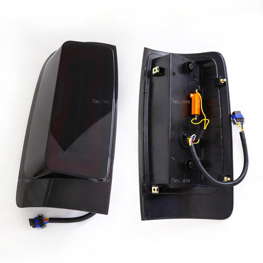 Smoked LED Rear Tail Light Lamp Set Suitable for Holden Colorado RG
