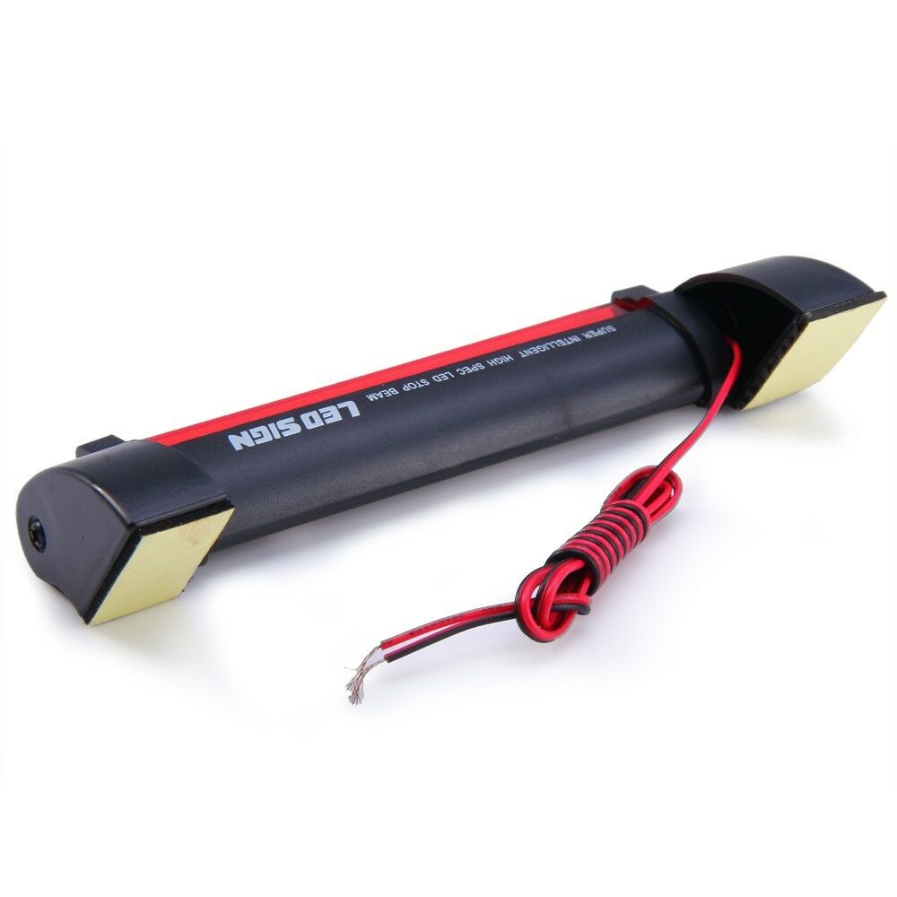 Universal 12V 14 LED High Mount Third Brake Stop Tail Light Lamp Red Suitable For Car Rear
