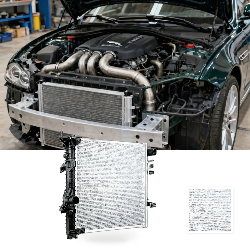 Radiator Suitable for Jaguar XJ XJR X351 2.0T 3.0L 5.0L Petrol 2010-2019
