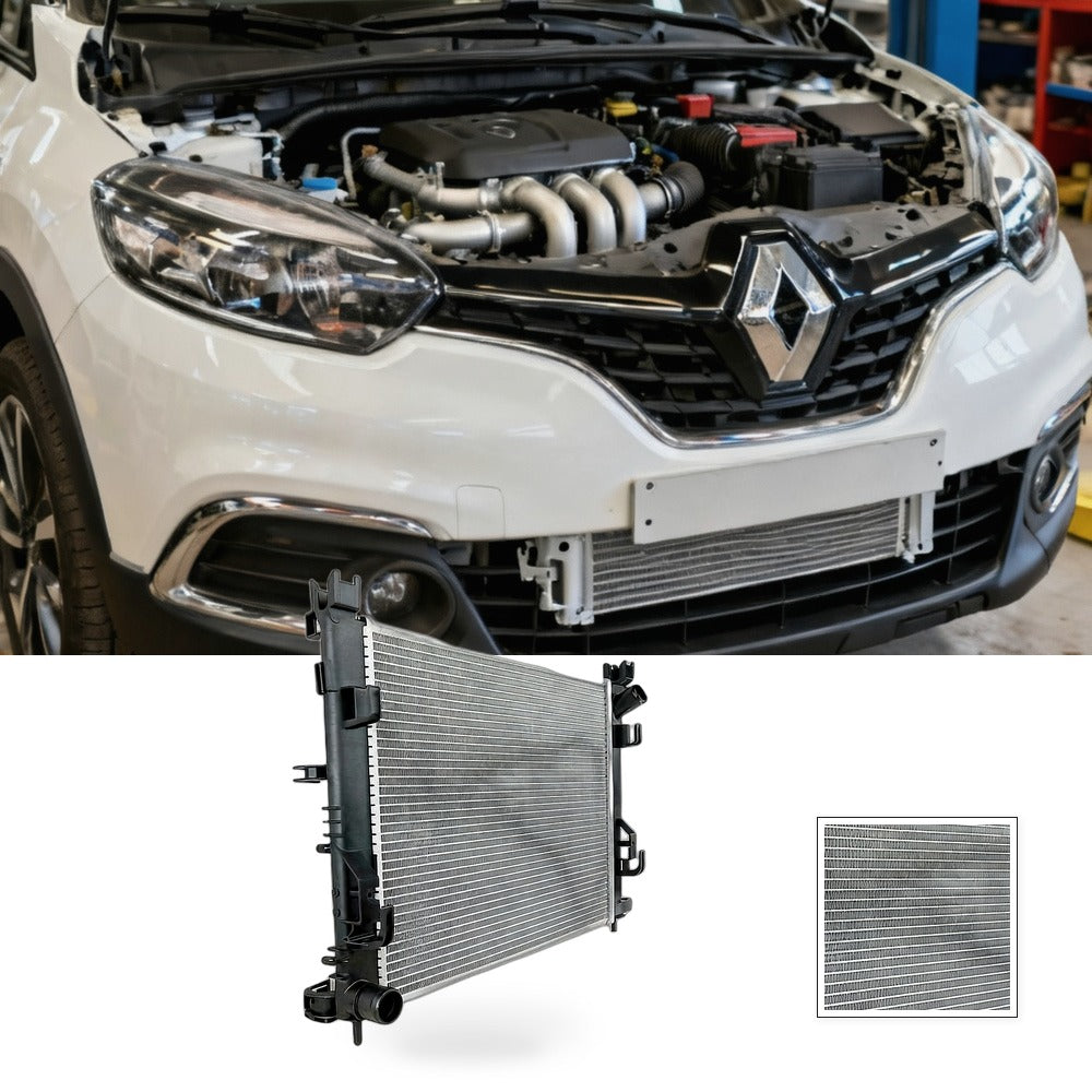 Radiator Suitable for Renault Captur 0.9L 1.2L Petrol 1.5L Diesel 2013-2018