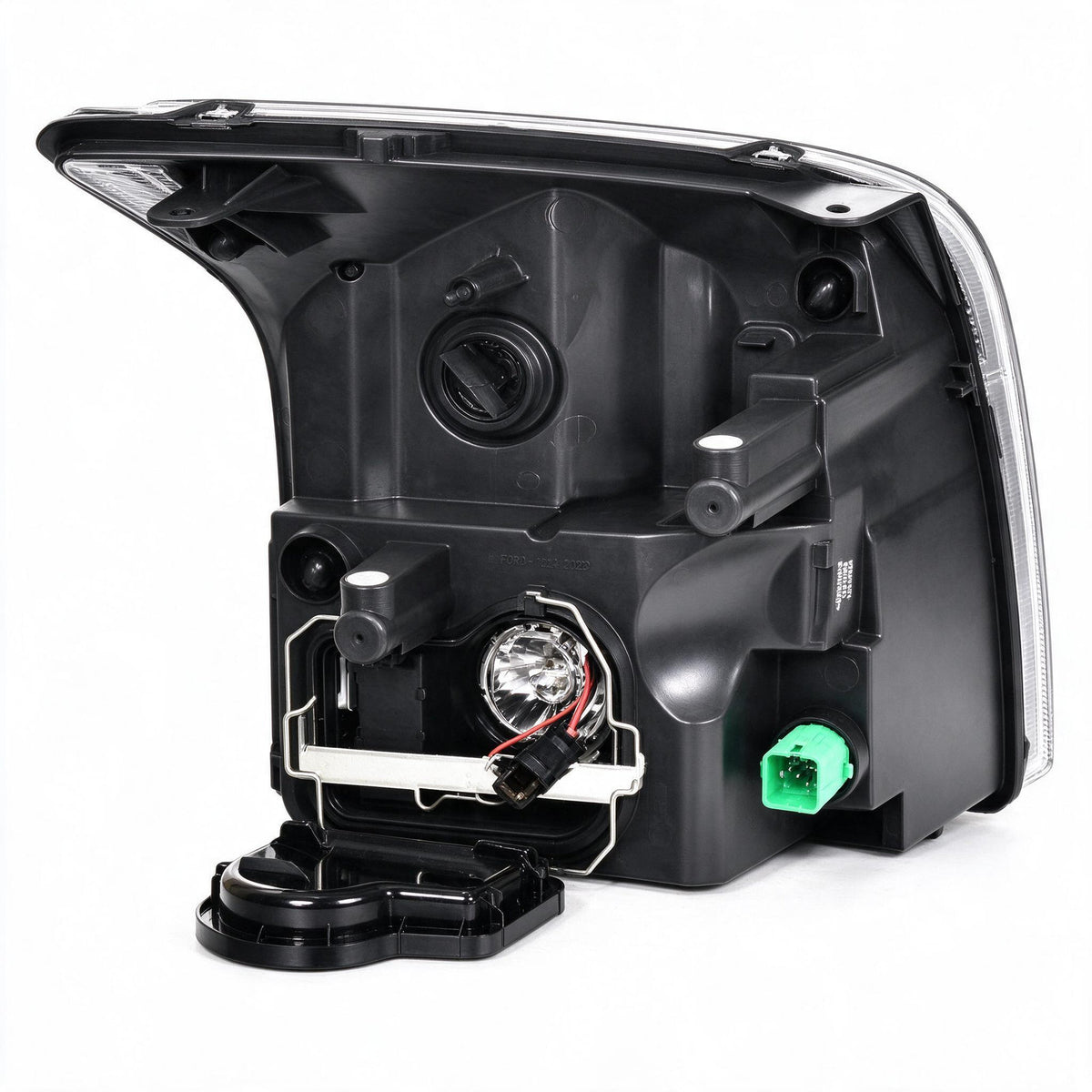 Headlight Assembly LHD with LED Globes Set Suitable for Ford Transit 2014-2023 - ZT2