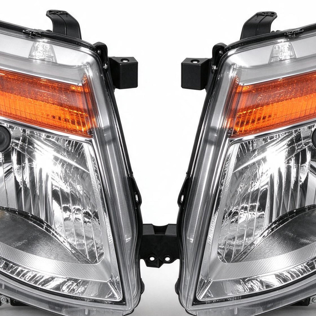 Headlight Assembly Chrome Set Suitable for Ford Ranger Mazda BT-50 FC94500NFXSET - XQ1