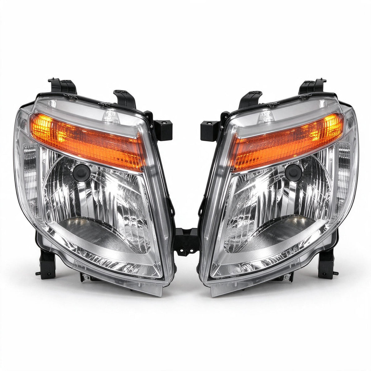 Headlight Assembly Chrome Set Suitable for Ford Ranger Mazda BT-50 FC94500NFXSET - ZT2