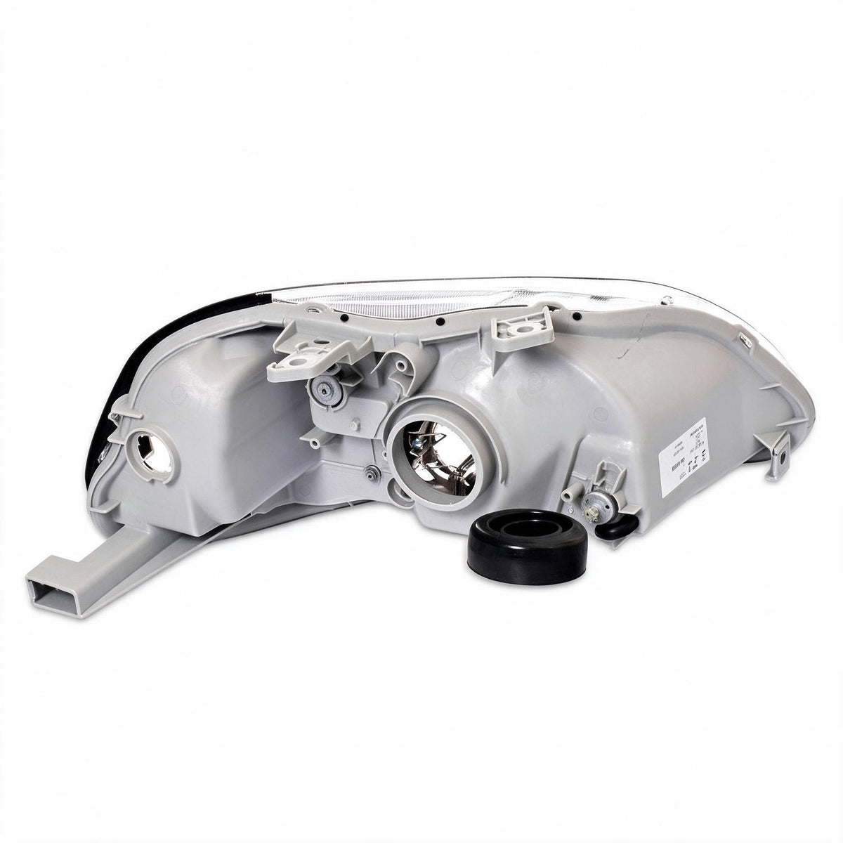 Head Light Assembly Chrome with LED H4 Globes Suitable for Honda Civic 1984-2000 - BD2