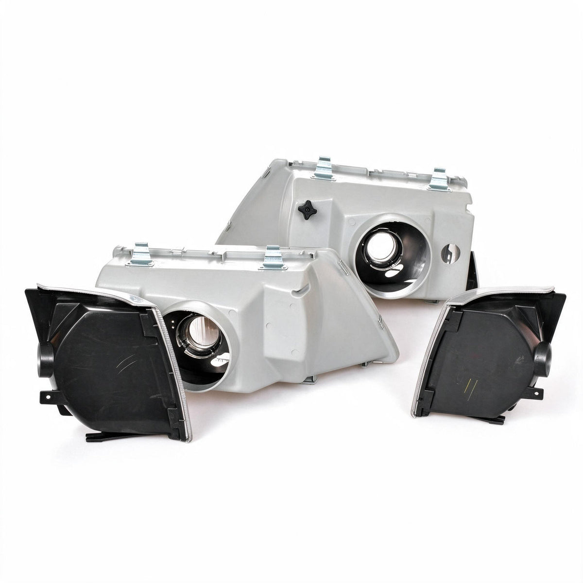 Head Light With Corner Light White LED Globes Set Suitable for Holden Commodore - ZT2